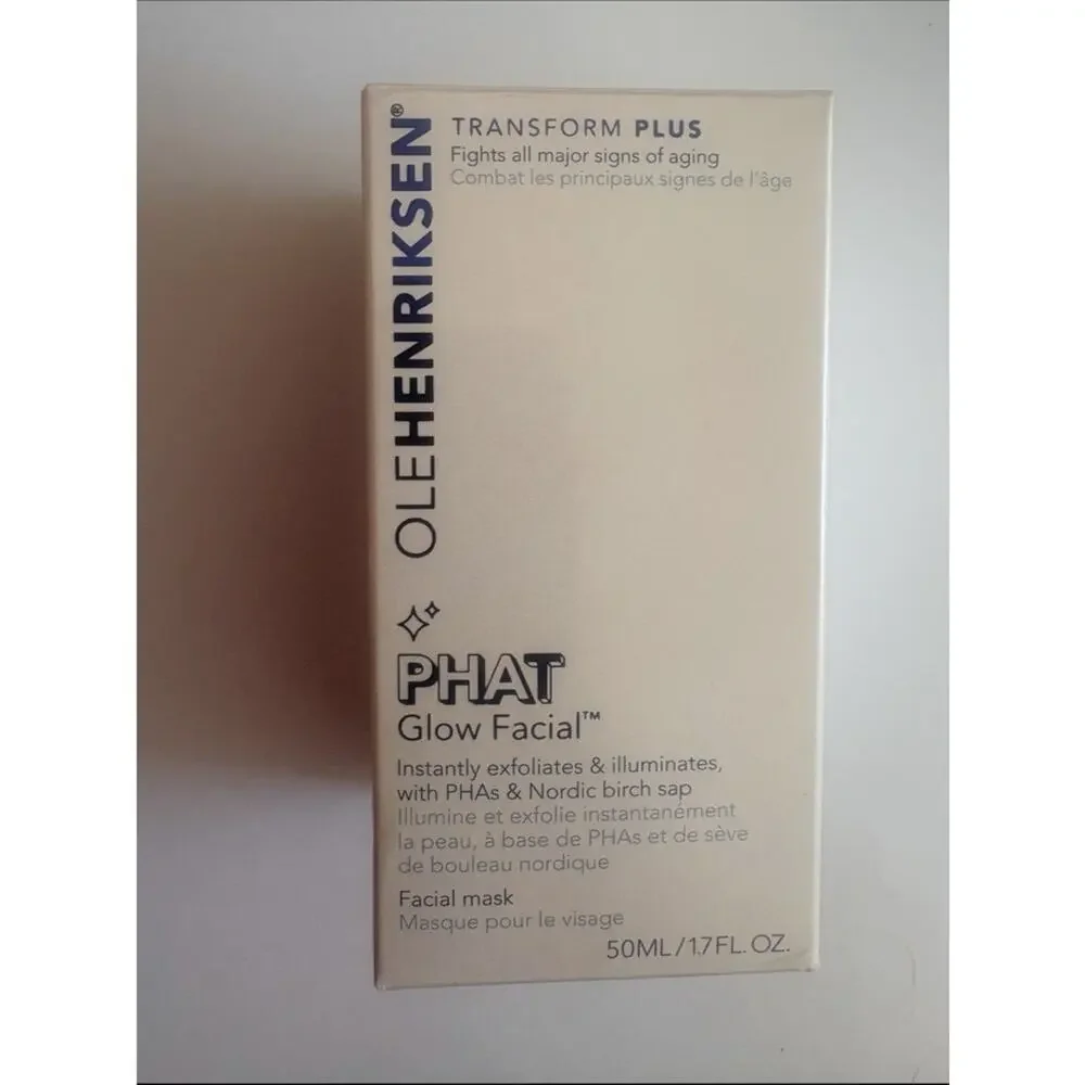 NWT Ole Henriksen Phat Glow Facial Mask Exfoliate, Illuminate & Brighten